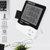 Digital termometer, hygrometer och klocka med extern sond