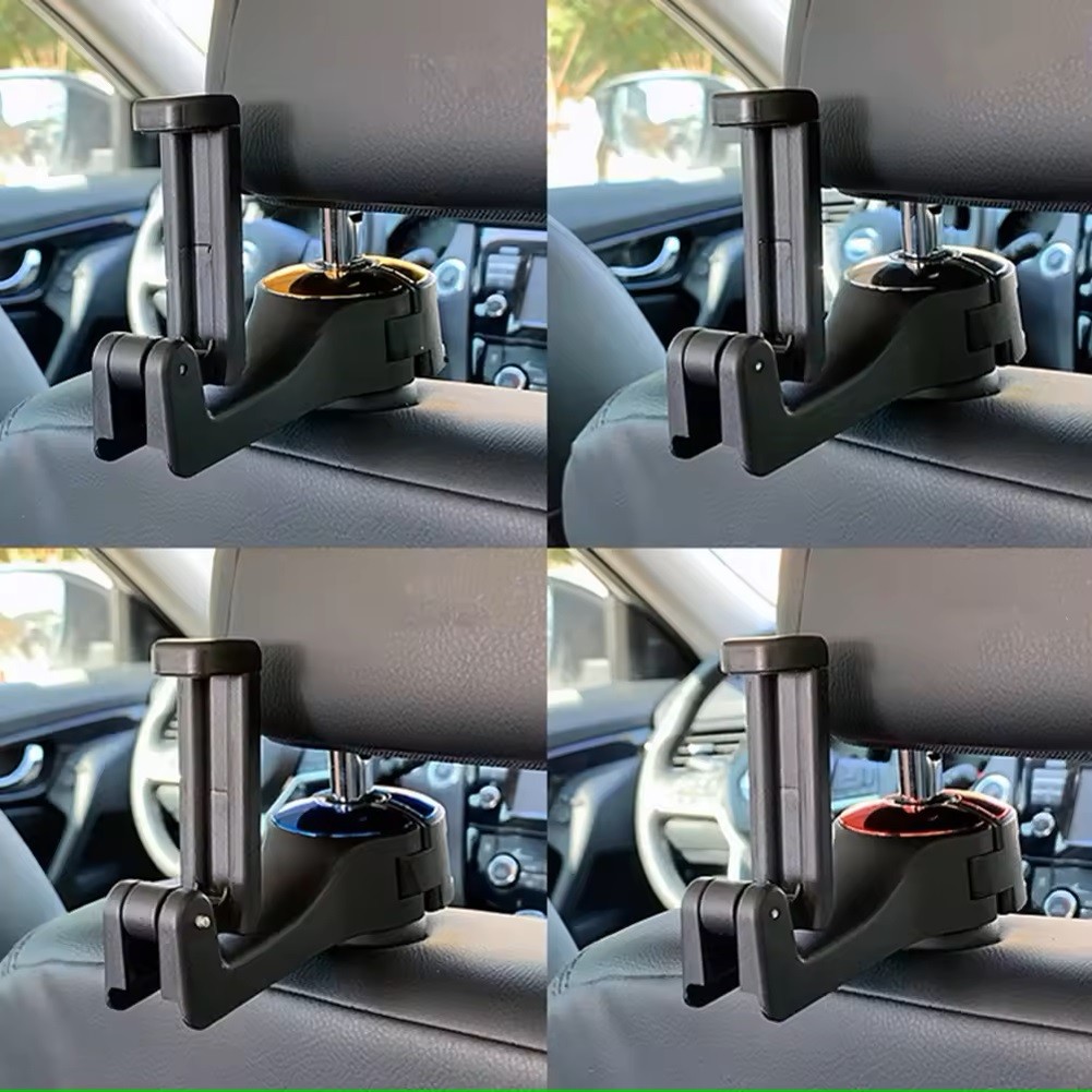 2 i 1 mobilholder og knage til nakkestøtte