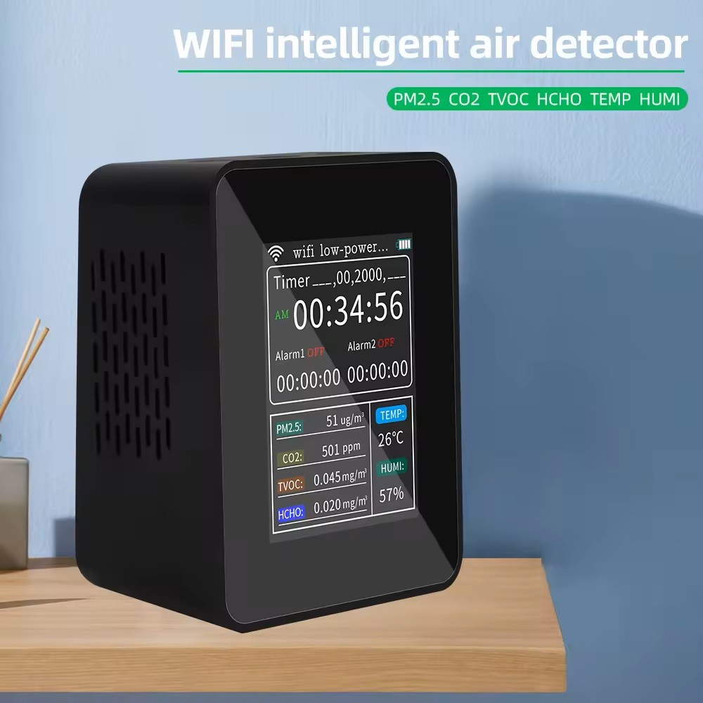 Luftkvalitetsmätare med WIFI