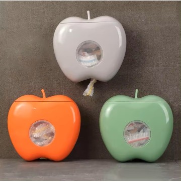 Beholder med engangsplastfolie