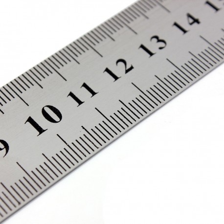 Stållineal 150 mm