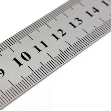 Stållineal 150 mm
