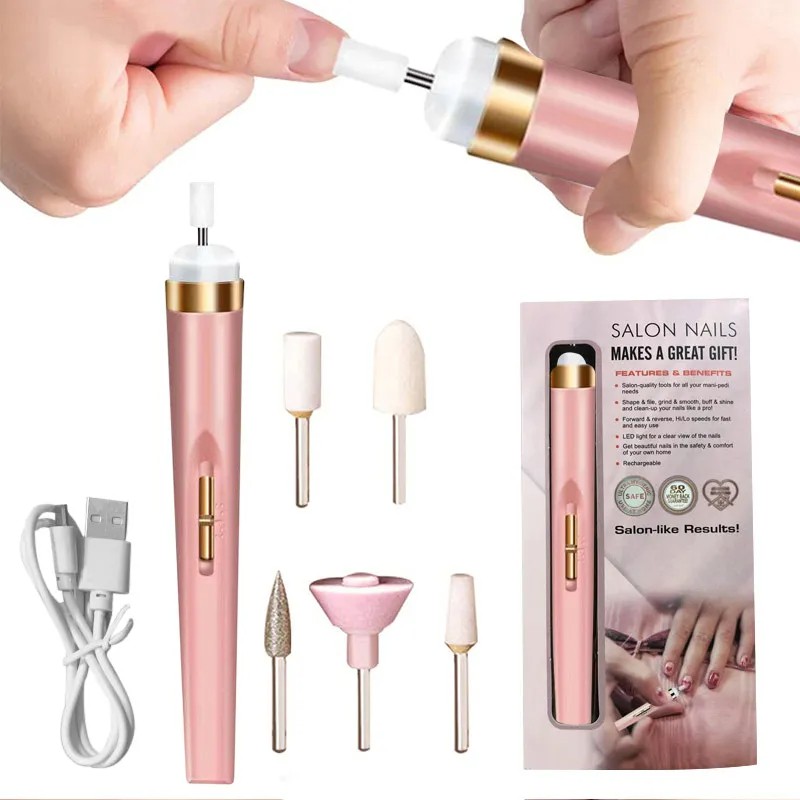 Elektrisk neglemaskine, manicure sæt