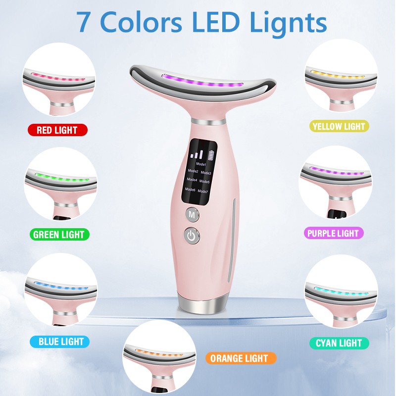 GlowLift Pro – EMS Hals- & Ansigtsløfter