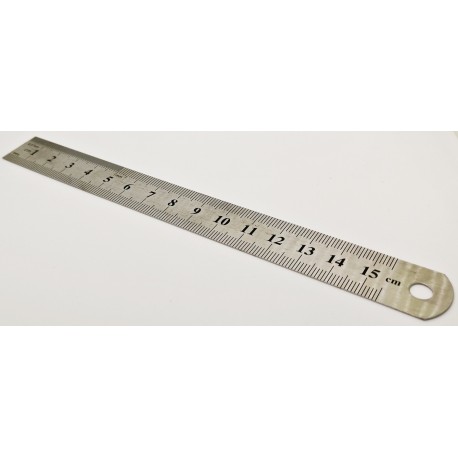 Stållineal 150 mm